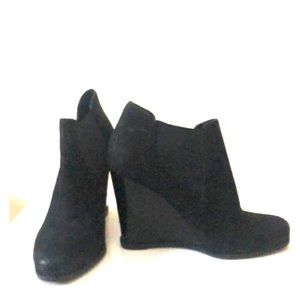 Wedge booties